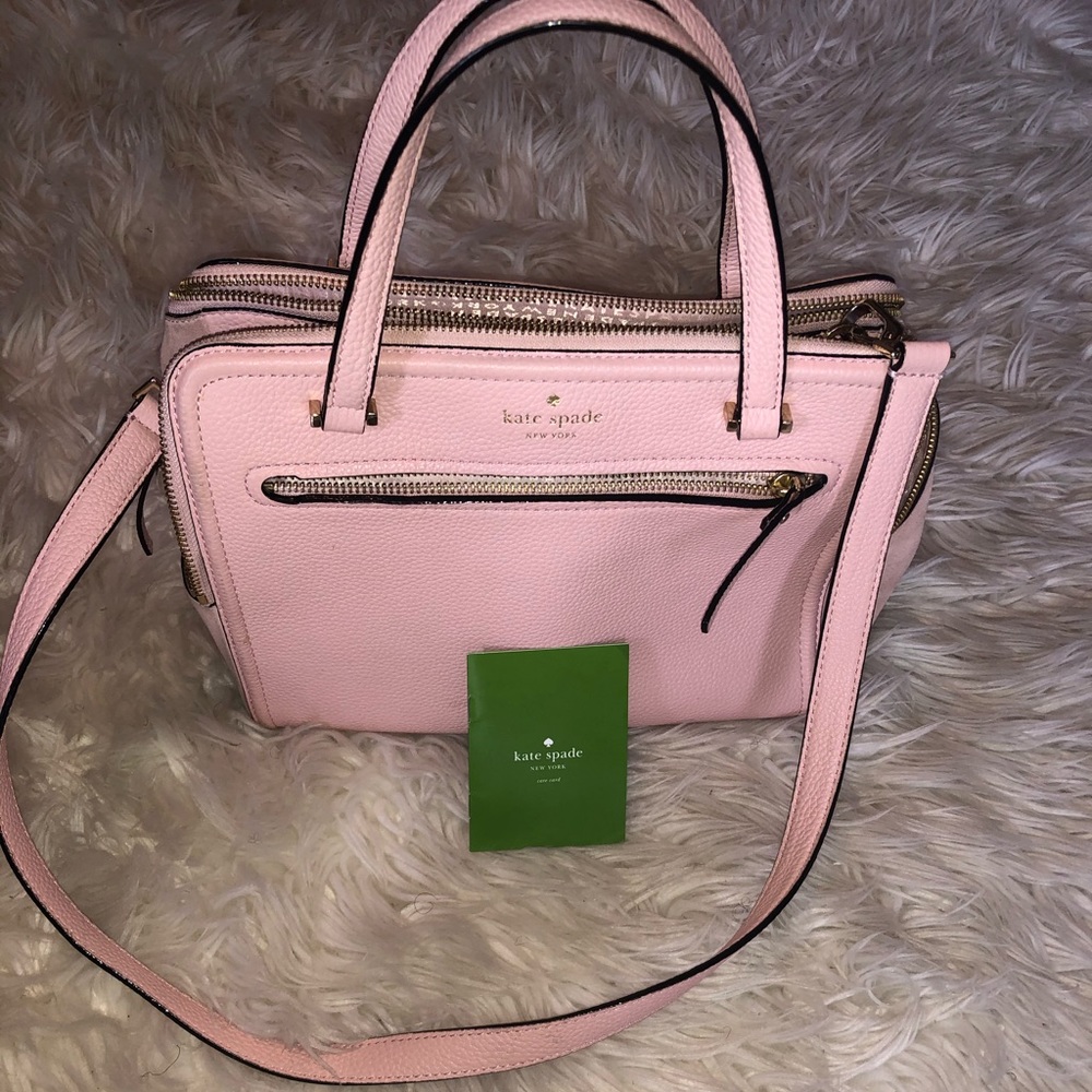 Kate Spade double handle Leather Satchel